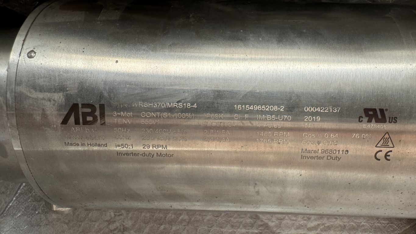 ABI WRSH370/MRS 18-4 50Hz 230/400V 2,6/1,5A 1465 RPM Electric Motor ...