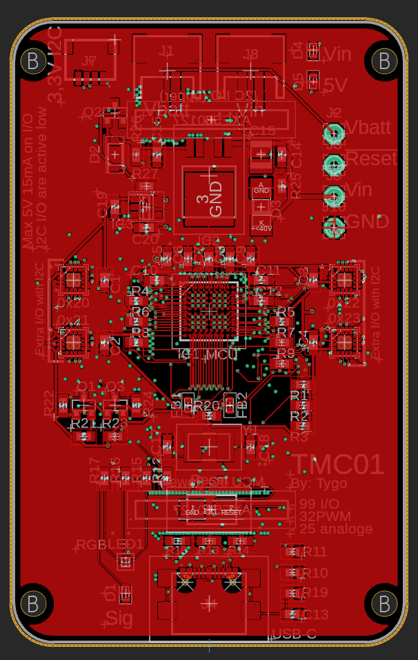 Conception d'une nouvelle disposition de circuit imprimé (redesign de PCB)