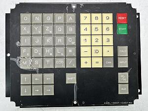 N86D-3482-R020/01 MDI/CRT unit  + A86L-0001-0110 10 11 Keyboard + A98L-0001-0481