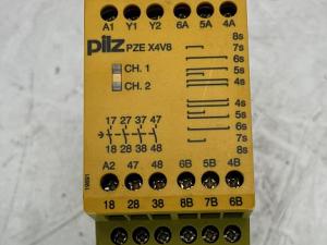 774583 - PZE X4V 8/24 VDC 4N/O Single-Channel Expansion Module Safety Relay