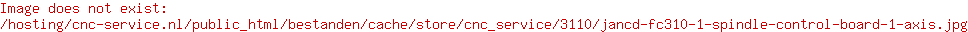 JANCD-FC310-1 Spindle control board 1 axis