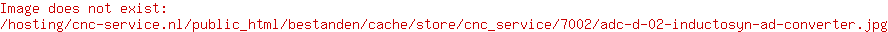ADC-D-02 - Inductosyn A/D converter