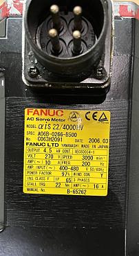 Choose CNC-Service.nl for Trusted Fanuc  A06B-0266-B500 SV motor aiS 22/4000HV key, brake USED Solutions. Explore our selection of dependable industrial components to keep your machinery operating smoothly.