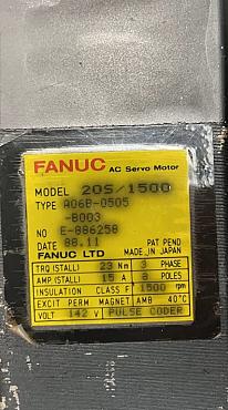 Choose CNC-Service.nl for Trusted Fanuc  A06B-0505-B003 AC Servo Motor 205/1500 Solutions. Explore our selection of dependable industrial components to keep your machinery operating smoothly.