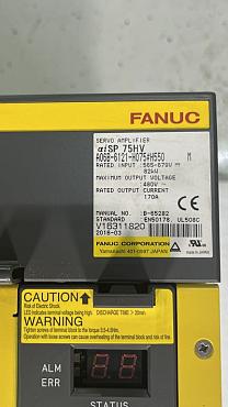 Find Quality Fanuc  A06B-6121-H075#H550 Amplifier Alpha iSP 75HV Type A Products at CNC-Service.nl. Explore our diverse catalog of industrial solutions designed to enhance your processes and deliver reliable results.