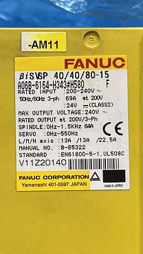 Find Quality Fanuc  A06B-6164-H343#H580 Servo/SP AMP module BiSVSP 40/40/80-15 Products at CNC-Service.nl. Explore our diverse catalog of industrial solutions designed to enhance your processes and deliver reliable results.
