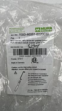 Find Quality Murr Elektronik  7000-46061-8020030 M12 male 90° / M12 female 90° A-cod. shielded Products at CNC-Service.nl. Explore our diverse catalog of industrial solutions designed to enhance your processes and deliver reliable results.