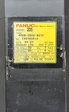 Choose CNC-Service.nl for Trusted Fanuc   A06B-0502-B272 SV motor 20S Solutions. Explore our selection of dependable industrial components to keep your machinery operating smoothly.