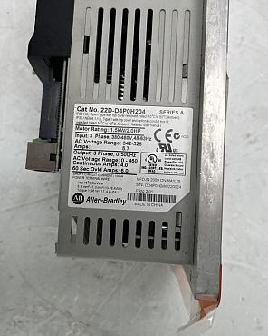 Find Quality Allen Bradley  22D-D4P0H204 PowerFlex 40P- 1.5 kW (2 HP) AC Drive Products at CNC-Service.nl. Explore our diverse catalog of industrial solutions designed to enhance your processes and deliver reliable results.