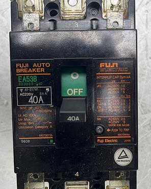 Find Quality Fuji Electric  EA53B 50A Auto Breaker Circuit Breaker BB3BEB-040 Switch AC 220V Products at CNC-Service.nl. Explore our diverse catalog of industrial solutions designed to enhance your processes and deliver reliable results.