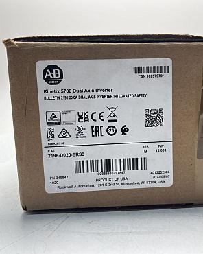 Explore Reliable Allen Bradley  Solutions at CNC-Service.nl. Discover a wide array of industrial components, including 2198-D020-ERS3 Kinetix 5700 Dual Axis Inverter New In Box, to optimize your operational efficiency.