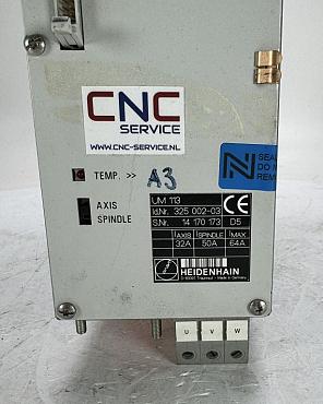 Choose CNC-Service.nl for Trusted Heidenhain  UM113 325 002-03 Inverter REFURBISHED Solutions. Explore our selection of dependable industrial components to keep your machinery operating smoothly.