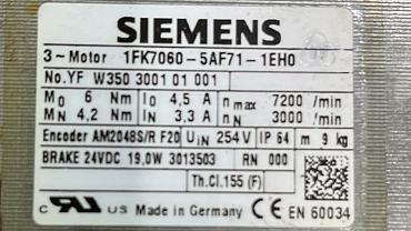 Find Quality Siemens  1FK7060-5AF71-1TH0 - Servomotor Products at CNC-Service.nl. Explore our diverse catalog of industrial solutions designed to enhance your processes and deliver reliable results.