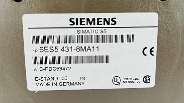 Choose CNC-Service.nl for Trusted Siemens  6ES5 431-8MA11 -  DIG IN,8,24VDC, Isolated Solutions. Explore our selection of dependable industrial components to keep your machinery operating smoothly.