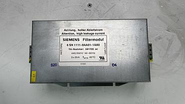 Trust CNC-Service.nl for Siemens  6SN1111-0AA01-1AA0 Simodrive Drive 611 Mains Filter For Unregulated Power Supply Solutions. Explore our reliable selection of industrial components designed to keep your machinery running at its best.
