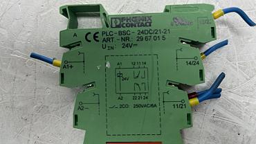 Choose CNC-Service.nl for Trusted Phoenix  PLC-BSC-24DC/21-21 Safety Relay 2967015 Solutions. Explore our selection of dependable industrial components to keep your machinery operating smoothly.