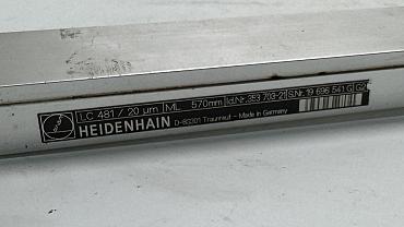 Find Quality Heidenhain  LC481 / 20Um ML 570mm Linear, 372 671-01 L9 Scale Encoder REFURBISHED Products at CNC-Service.nl. Explore our diverse catalog of industrial solutions designed to enhance your processes and deliver reliable results.