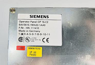 Find Quality Siemens  6AV3515-1MA22-1AA0 OP15 Operator Panel Products at CNC-Service.nl. Explore our diverse catalog of industrial solutions designed to enhance your processes and deliver reliable results.