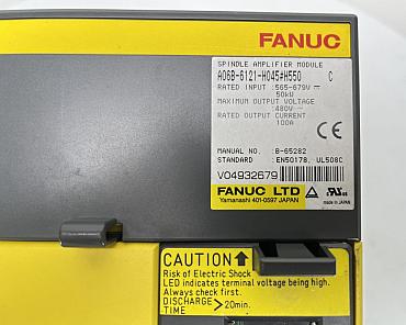 Find Quality Fanuc  A06B-6121-H045#H550 Alpha I Spindle Module MDL SPM-45HVi Products at CNC-Service.nl. Explore our diverse catalog of industrial solutions designed to enhance your processes and deliver reliable results.