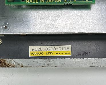Choose CNC-Service.nl for Trusted Fanuc  A02B-0200-C115 9.5 INCH MONO SEPARATE TYPE LCD UNIT USED Solutions. Explore our selection of dependable industrial components to keep your machinery operating smoothly.