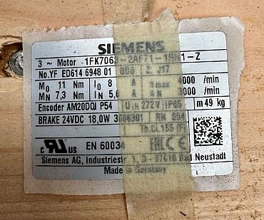 Choose CNC-Service.nl for Trusted Siemens  1FK7063-2AF71-1RH1-Z Solutions. Explore our selection of dependable industrial components to keep your machinery operating smoothly.