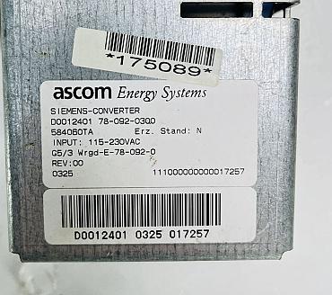 Find Quality Siemens  D0012401 78-092-0300 Sinumerik 840C/840CE Power Supply Unit Products at CNC-Service.nl. Explore our diverse catalog of industrial solutions designed to enhance your processes and deliver reliable results.