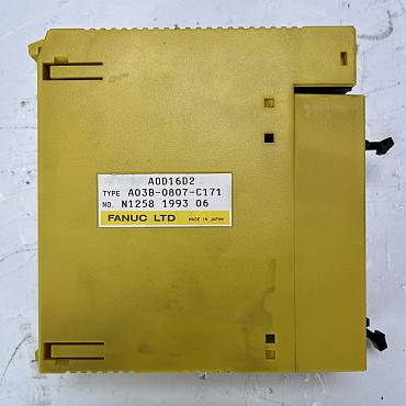 Choose CNC-Service.nl for Trusted Fanuc  A03B-0807-C171 16PT DC Output Module MDL AOD16D Solutions. Explore our selection of dependable industrial components to keep your machinery operating smoothly.