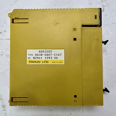 Find Quality Fanuc  A03B-0807-C167 32PT DC Output Module MDL AOD32D2 Products at CNC-Service.nl. Explore our diverse catalog of industrial solutions designed to enhance your processes and deliver reliable results.