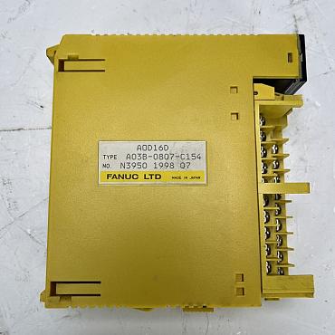 Find Quality Fanuc  A03B-0807-C154 16PT DC Output Module MDL AOD16D Products at CNC-Service.nl. Explore our diverse catalog of industrial solutions designed to enhance your processes and deliver reliable results.