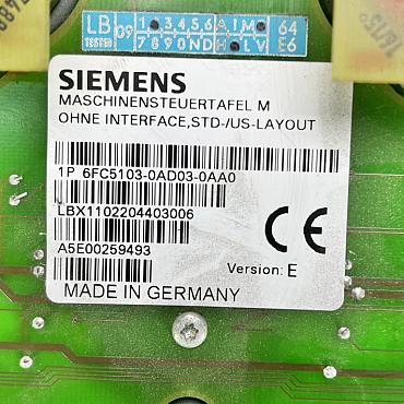 Choose CNC-Service.nl for Trusted Siemens  6FC5103-0AD03-0AA0 Sinumerik 840C/840CE Machine Control Panel Solutions. Explore our selection of dependable industrial components to keep your machinery operating smoothly.