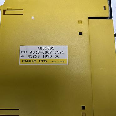 Find Quality Fanuc  A03B-0807-C171 16PT DC Output Module MDL AOD16D Products at CNC-Service.nl. Explore our diverse catalog of industrial solutions designed to enhance your processes and deliver reliable results.
