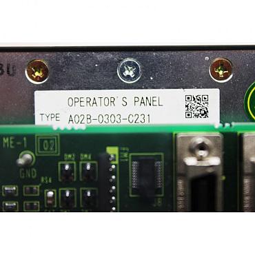 Choose CNC-Service.nl for Trusted Fanuc  A02B-0303-C231 - Machine operator panel, main panel Solutions. Explore our selection of dependable industrial components to keep your machinery operating smoothly.