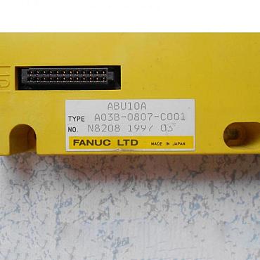 Choose CNC-Service.nl for Trusted Fanuc  A03B-0807-C001 - 10 slot I/O base unit MDL ABU10A horizontal Solutions. Explore our selection of dependable industrial components to keep your machinery operating smoothly.
