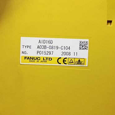  Explore Reliable Industrial Solutions at CNC-Service.nl. Discover a variety of high-quality Fanuc  products, including A03B-0819-C104 - Digital input module AID16D 16PT, 24VDC, 20MS , designed to optimize your manufacturing processes.