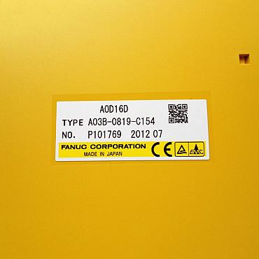 Find Quality Fanuc  A03B-0819-C154 -  Digital output module AOD16D 16PT, 12-24VDC, 0.5A, POS Products at CNC-Service.nl. Explore our diverse catalog of industrial solutions designed to enhance your processes and deliver reliable results.
