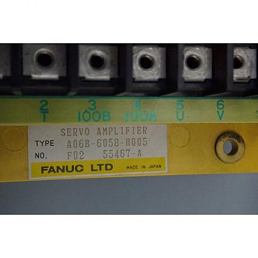 Find Quality Fanuc  A06B-6058-H005 - Servo amplifier  Products at CNC-Service.nl. Explore our diverse catalog of industrial solutions designed to enhance your processes and deliver reliable results.