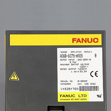 Find Quality Fanuc  A06B-6079-H106 - Servo amplifier SVM 1-130 PWM interface type A/B Products at CNC-Service.nl. Explore our diverse catalog of industrial solutions designed to enhance your processes and deliver reliable results.