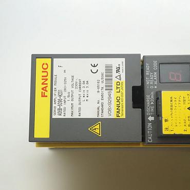 Find Quality Fanuc  A06B-6096-H201 - Servo amplifier SVM 2-12/12 FSSB interface Products at CNC-Service.nl. Explore our diverse catalog of industrial solutions designed to enhance your processes and deliver reliable results.