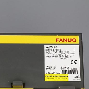  Explore Reliable Industrial Solutions at CNC-Service.nl. Discover a variety of high-quality Fanuc  products, including A06B-6110-H026 - Alpha i power supply module MDL PSM-26i, designed to optimize your manufacturing processes.