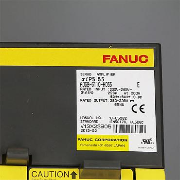  Explore Reliable Industrial Solutions at CNC-Service.nl. Discover a variety of high-quality Fanuc  products, including A06B-6110-H055 - Alpha Power Supply PSM-55i , designed to optimize your manufacturing processes.